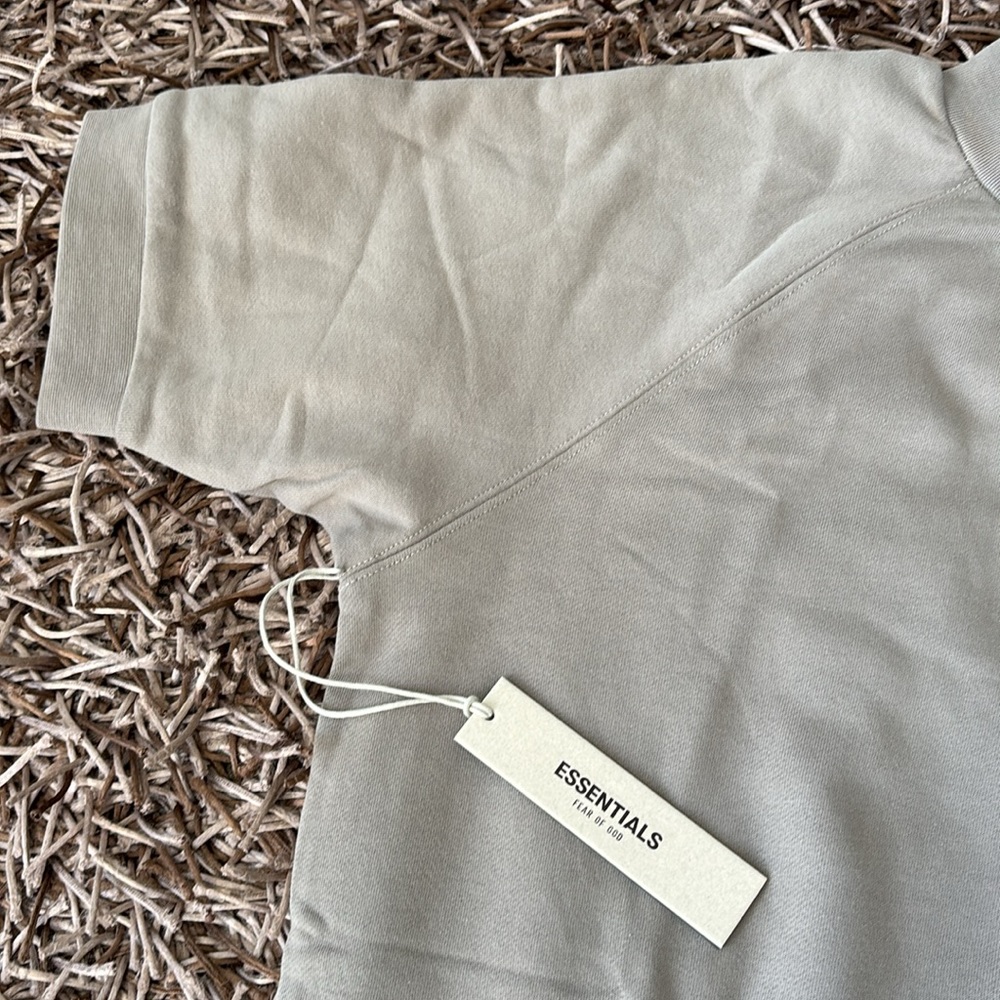 FEAR OF GOD ESSENTIALS Taupe Cotton Sweatshirt - Picture 6 of 11